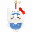 Chiikawa Hachiware ? Hello Kitty Pop-Up Collaboration Series Vinyl Plush Keychain