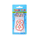 Number 8 Candle with Birthday Dcor