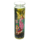 Candle Angel De La Guarda - 8in