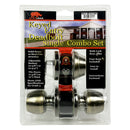 Ryno Lock Keyed Entry Deadbolt Single Combo Set