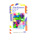 Promarx Eraser Caps Asst - 40ct