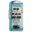 Promarx Binder Clips Assorted, 8ct