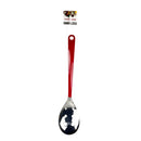 Bonita Home Stainless Steel Slotted Spoon with Red Handle - 13in