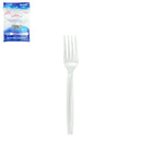 Plastic Heavy Duty Clear Forks 36ct
