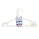 White Full Size Hangers - 8 ct