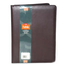 Large Leather Padfolio PDQ- Brown