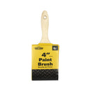 Toolshed Paint Pro Wooden Handle, Flat Edge Paint Brush - 4in
