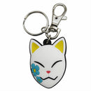 Demon Slayer Makomo Warding Mask PVC Keychain
