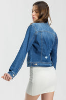 (PRE PACK) Classic Destructed Denim Jacket EJ2053
