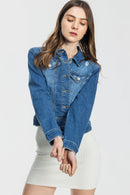 (PRE PACK) Classic Destructed Denim Jacket EJ2053