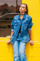 (PRE PACK) Destructed Oversized Jacket EJ2057