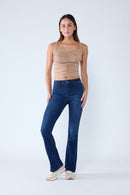 (OPEN PACK) High Rise Bootcut Jeans WEP3186