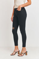 (PRE PACK) 5-Button Distressed Ankle Skinny Jeans EP3203