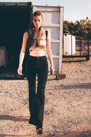 (OPEN PACK) Super High Rise Flare Jeans WEP3453