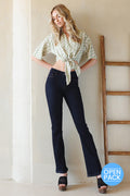 (OPEN PACK) High Rise Classic Bootcut Jeans WEP3458