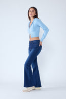 (OPEN PACK) Super High Rise Flare Jeans WEP3459