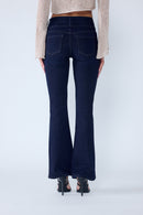 (PRE PACK) Super High rise Bootcut with 3-Button Wide Waist Band EP3473