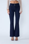 (PRE PACK) Super High rise Bootcut with 3-Button Wide Waist Band EP3473