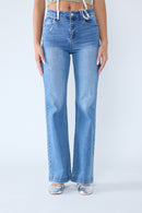 (OPEN PACK) High Rise Wide Leg Jeans WEP3549