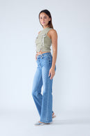 (OPEN PACK) High Rise Wide Leg Jeans WEP3677