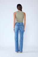 (OPEN PACK) High Rise Wide Leg Jeans WEP3549