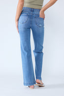 (OPEN PACK) High Rise Wide Leg Jeans WEP3677