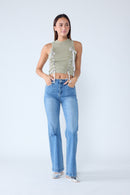 (OPEN PACK) High Rise Wide Leg Jeans WEP3677