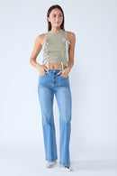 (OPEN PACK) High Rise Wide Leg Jeans WEP3549
