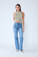 (OPEN PACK) High Rise Wide Leg Jeans WEP3677