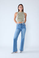 (OPEN PACK) High Rise Wide Leg Jeans WEP3549