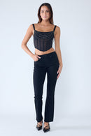 (OPEN PACK) Mid Rise Slim Bootcut Jeans WEP3557
