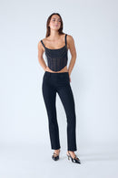 (OPEN PACK) Mid Rise Slim Bootcut Jeans WEP3557