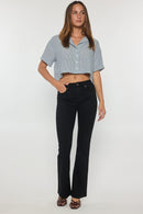 (OPEN PACK) High Rise Classic Bootcut Jeans WEP3577B
