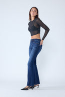 (OPEN PACK) High Rise Classic Bootcut Jeans WEP3577