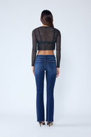 (OPEN PACK) High Rise Classic Bootcut Jeans WEP3577