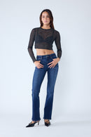 (OPEN PACK) High Rise Classic Bootcut Jeans WEP3577