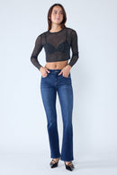 (OPEN PACK) High Rise Classic Bootcut Jeans WEP3577