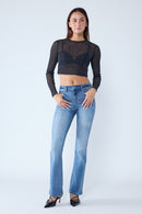 (OPEN PACK) High Rise Classic Bootcut Jeans WEP3577