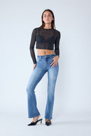 (OPEN PACK) High Rise Classic Bootcut Jeans WEP3577