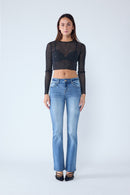(OPEN PACK) High Rise Classic Bootcut Jeans WEP3577
