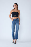 (OPEN PACK) High Rise Classic Straight Jeans WEP3581