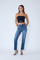 (OPEN PACK) High Rise Classic Straight Jeans WEP3581