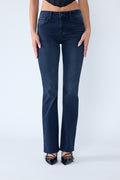 (OPEN PACK) High Rise Bootcut Jeans with Black Tint WEP3583