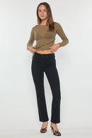 (OPEN PACK) High Rise Slim Bootcut Jeans WEP3584B