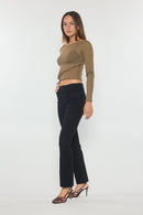(OPEN PACK) High Rise Slim Bootcut Jeans WEP3584B