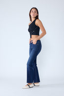 (OPEN PACK) High Rise Slim Bootcut Jeans WEP3584