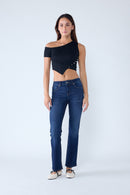 (OPEN PACK) High Rise Slim Bootcut Jeans WEP3584