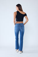 (OPEN PACK) High Rise Slim Bootcut Jeans WEP3584