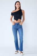 (OPEN PACK) High Rise Slim Bootcut Jeans WEP3584