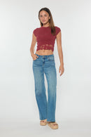 (OPEN PACK) High Rise Wide Leg Jeans WEP3610